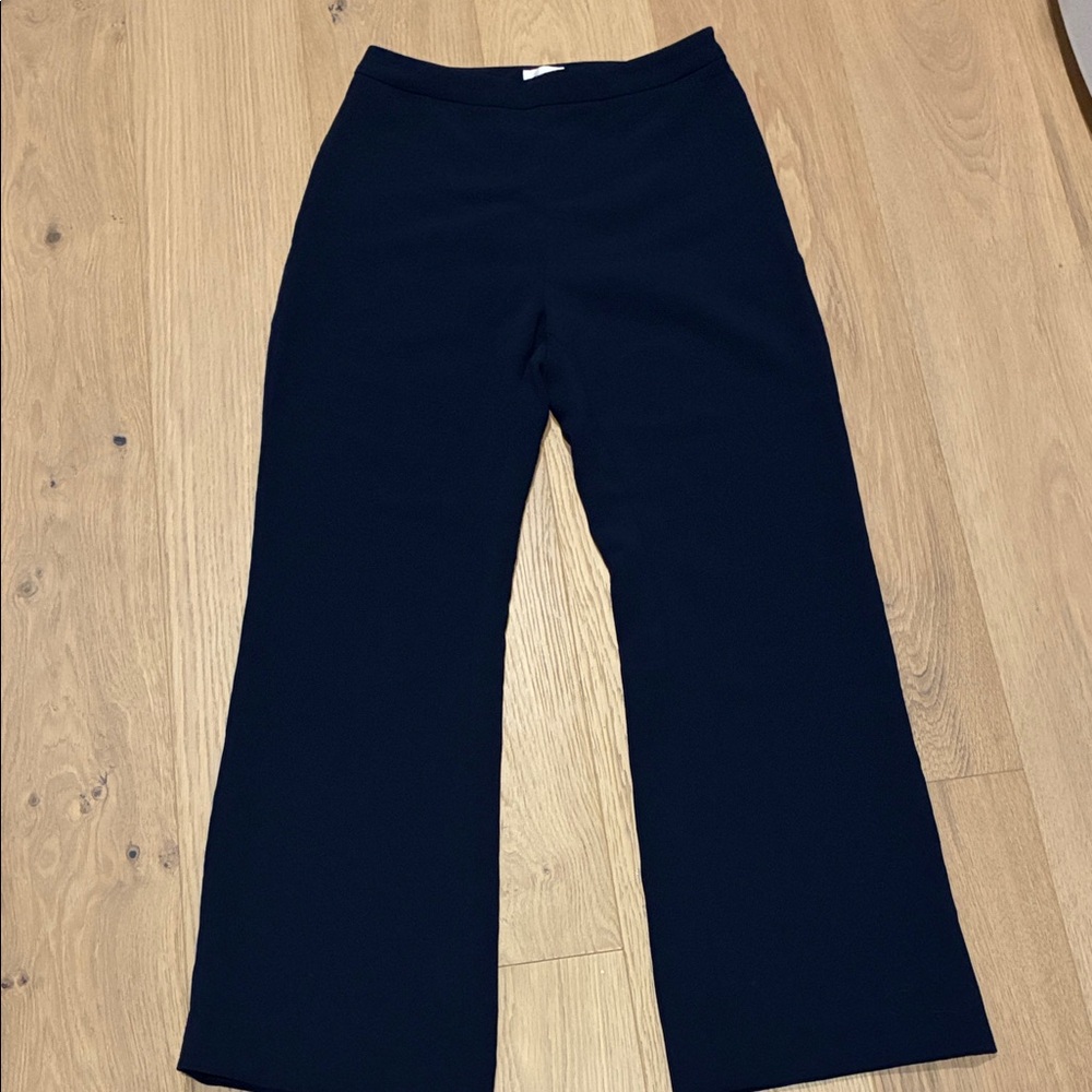 Wilfred Wide-Leg Pants in Navy